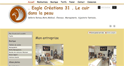 Desktop Screenshot of eaglecreations-31.com